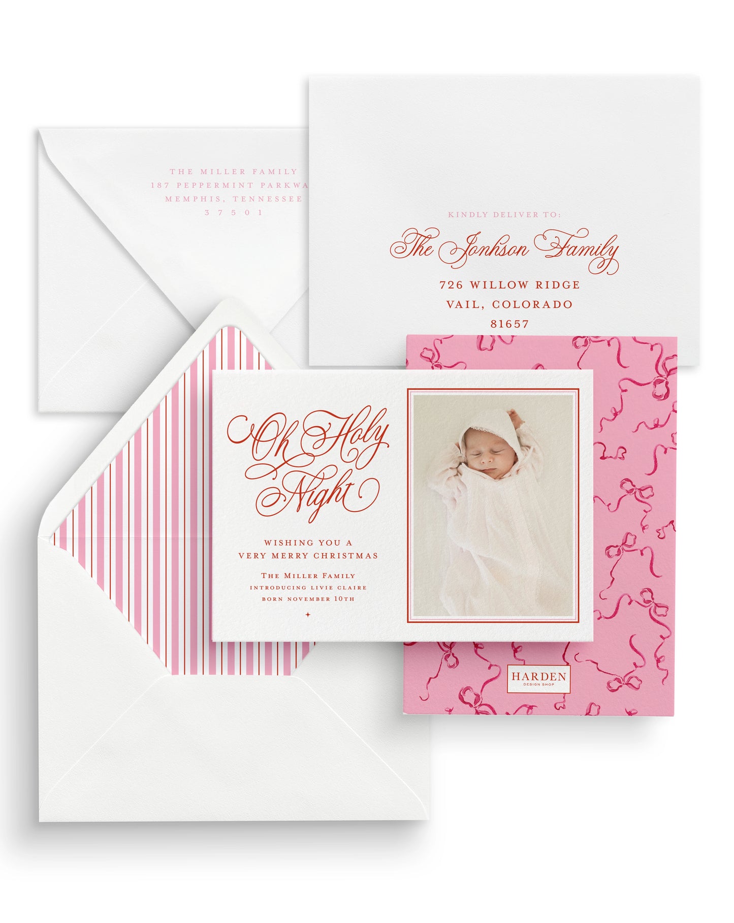 Holy Night Christmas Card